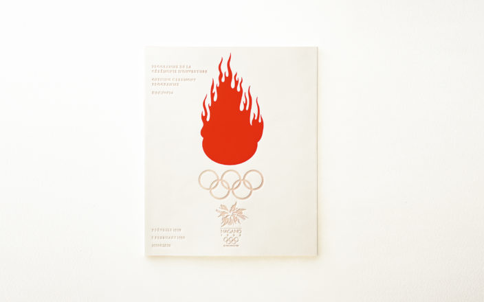 Nagano Winter Olympics<br />
Opening and closing ceremony program design