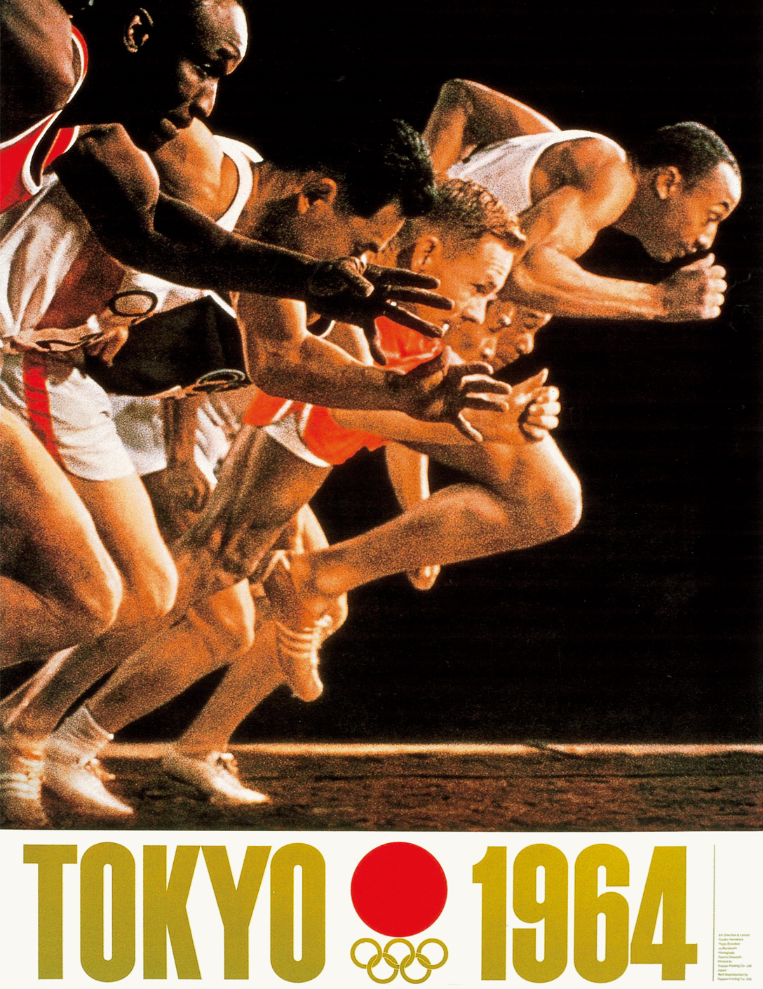 Tokyo 1964 Olympic Games Posters No. 2 and No. 3