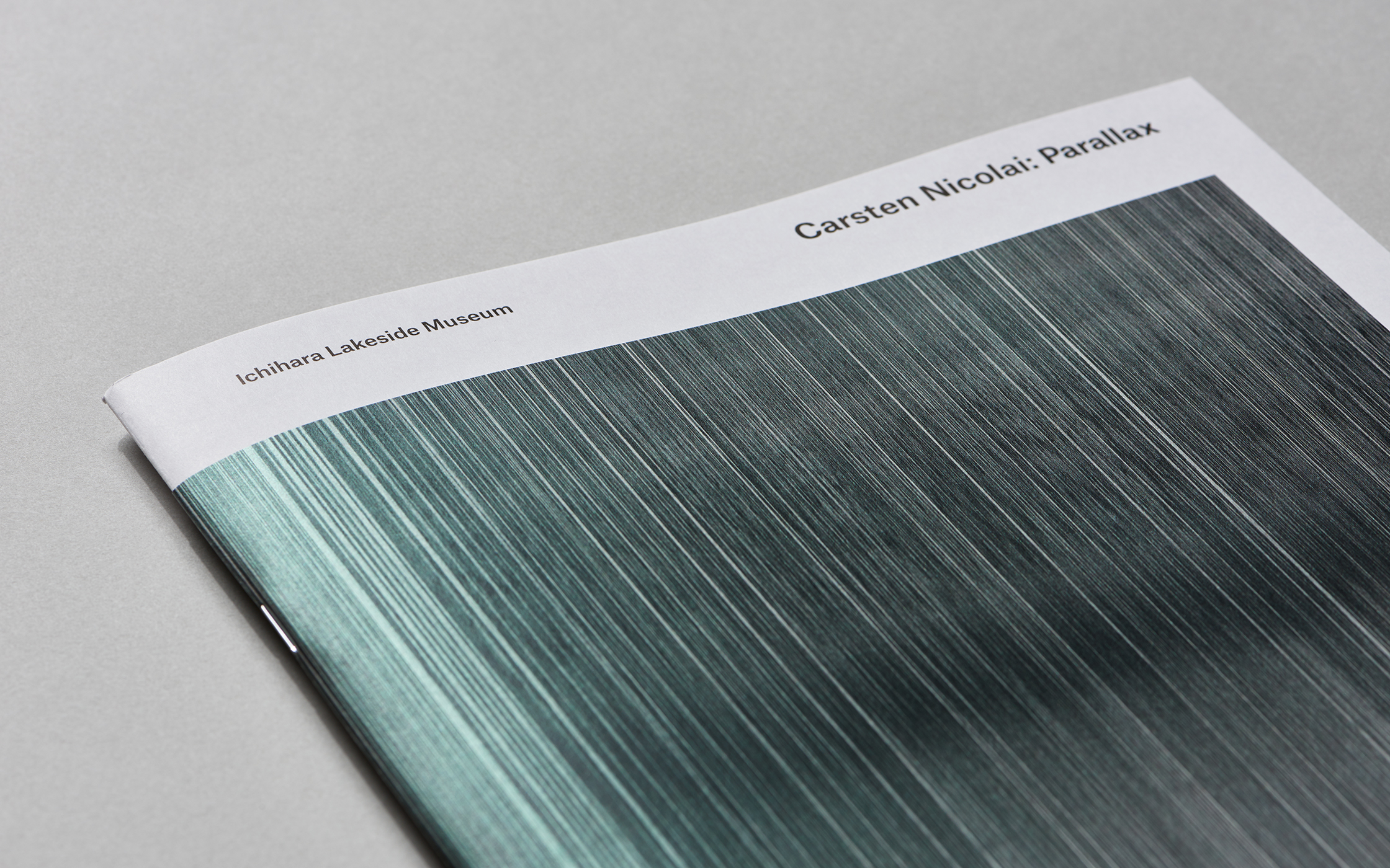 “Carsten Nicolai: Parallax” Exhibition Catalog